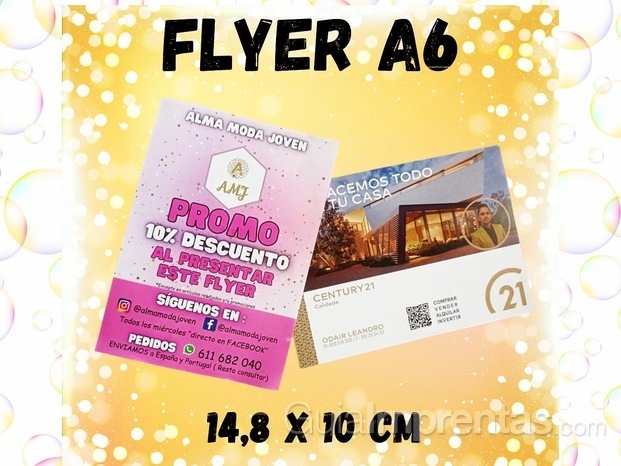 2500 Flyer A6 38€ + iva 